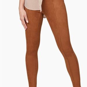 Spanx faux suede leggings, S/P, new with tags